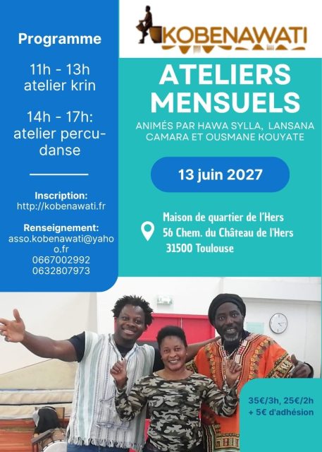 Atelier mensuel 2026-2027 13&nbsp;juin