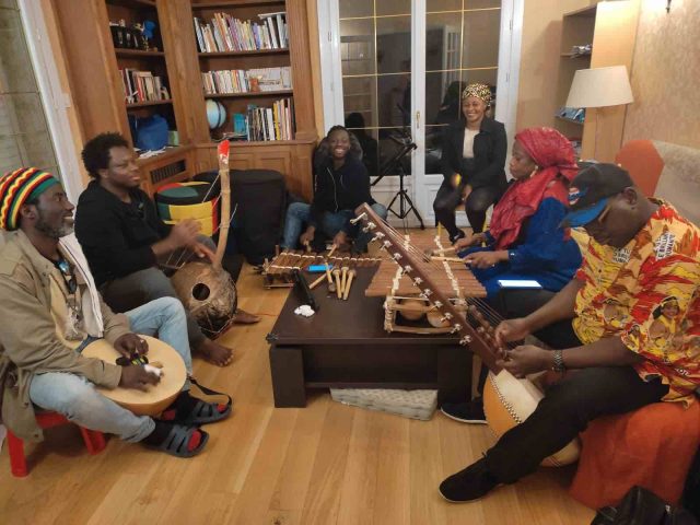 Répétition improvisée Concert Djeliguinet Mai&nbsp;2022