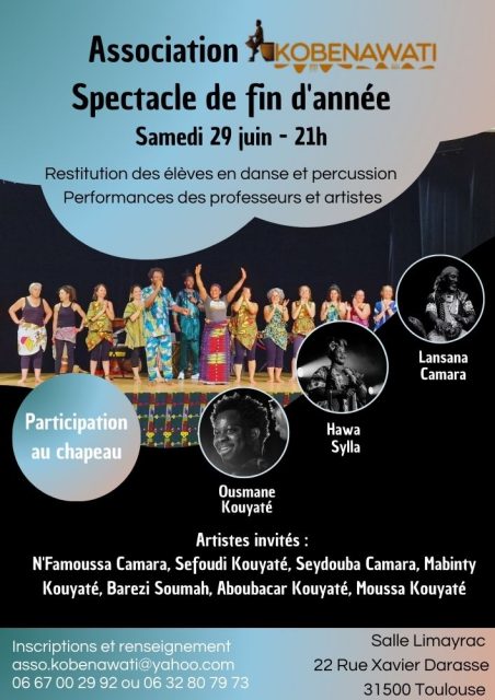 Spectacle fin d&rsquo;année&nbsp;2024