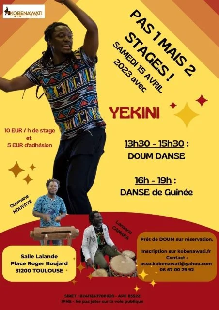 Stage 15 avril 2023 Yekini&nbsp;Camara
