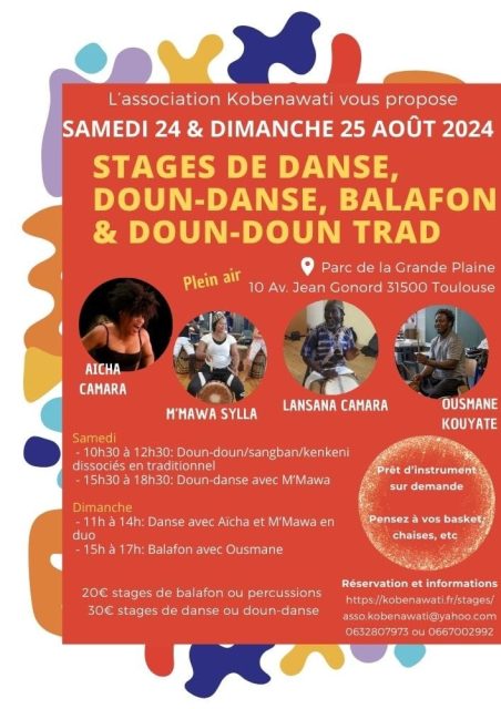 stages 24 et 25 aout&nbsp;2024